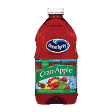 Ocean Spray Cran-apple cranberry apple juice drink, 27% fruit juice Full-Size Picture